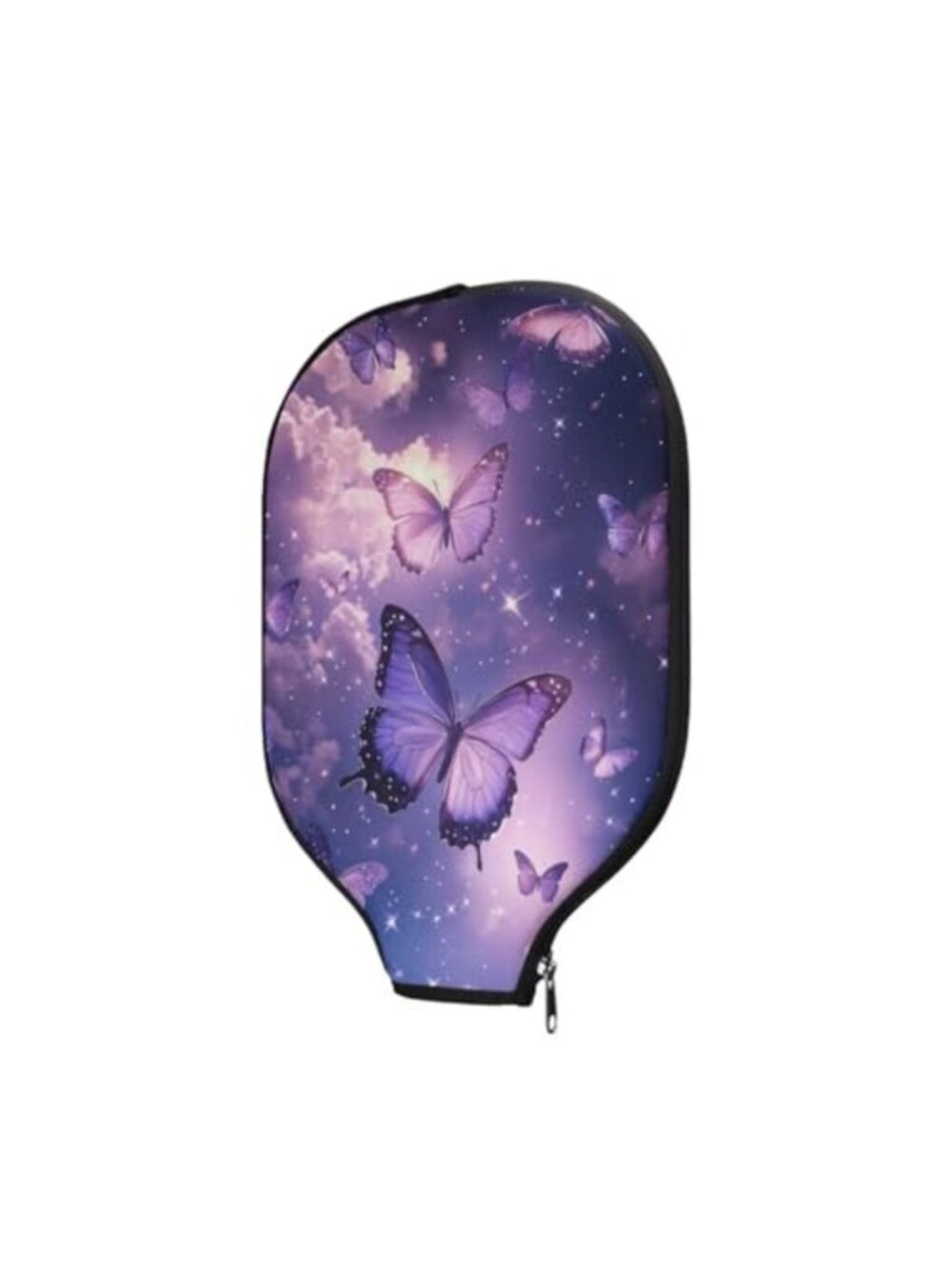 Pickleball Paddle Cover Waterproof Polyester Zipper Closure Protective Racket